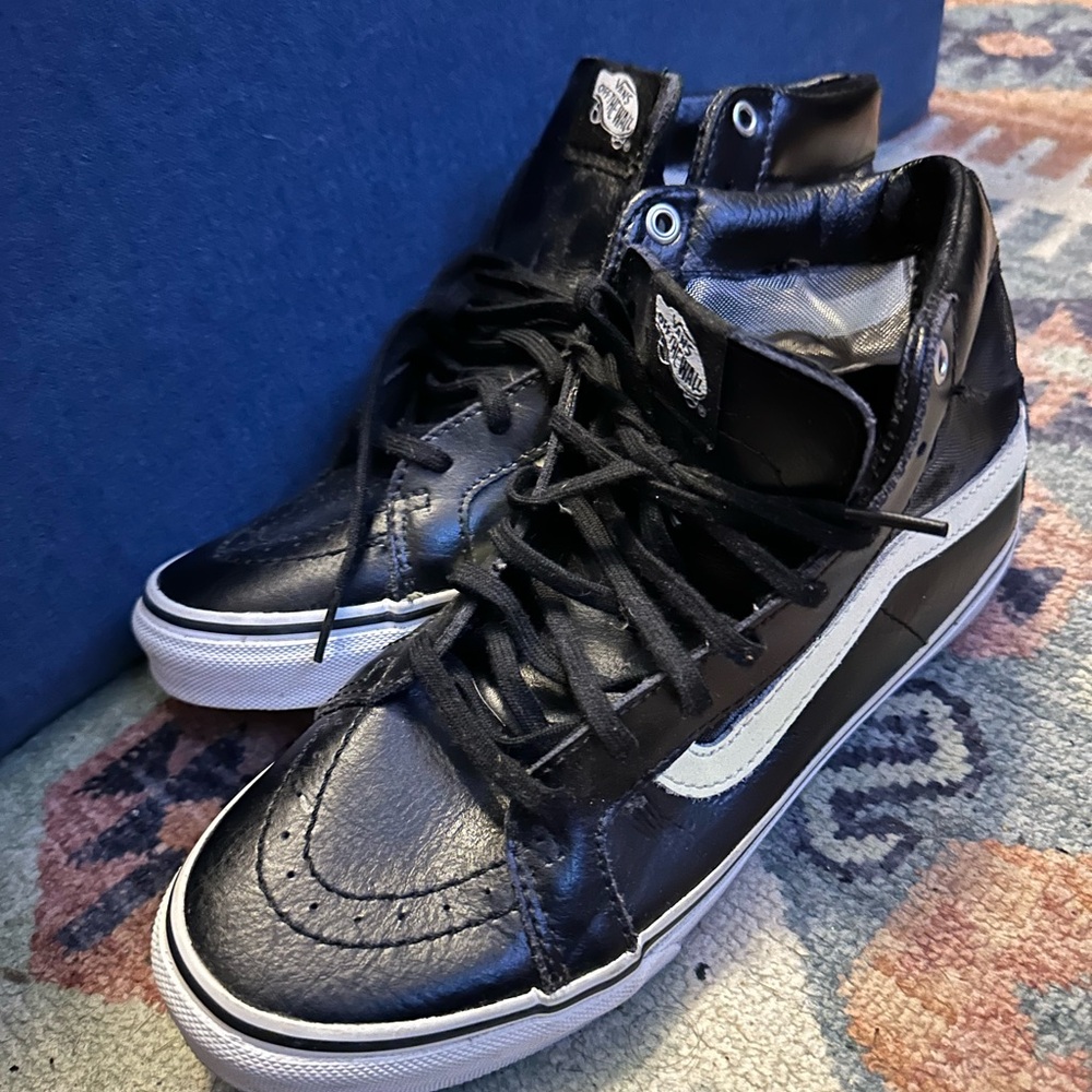 Vans Black High-Top Sneakers